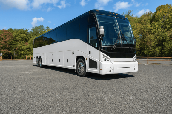 Cheyenne Coach Bus Service 56 Passenger Charter Bus