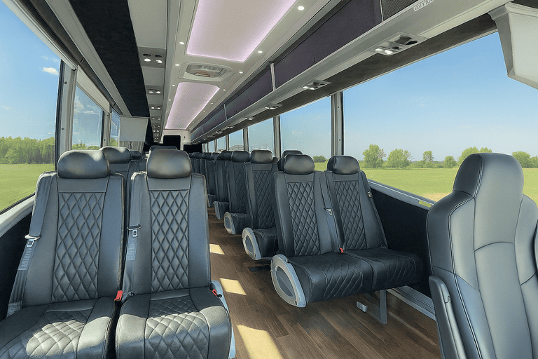 coach bus in Cheyenne