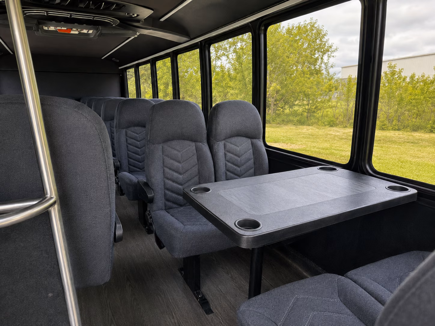cheyenne 20 passenger minibus inside