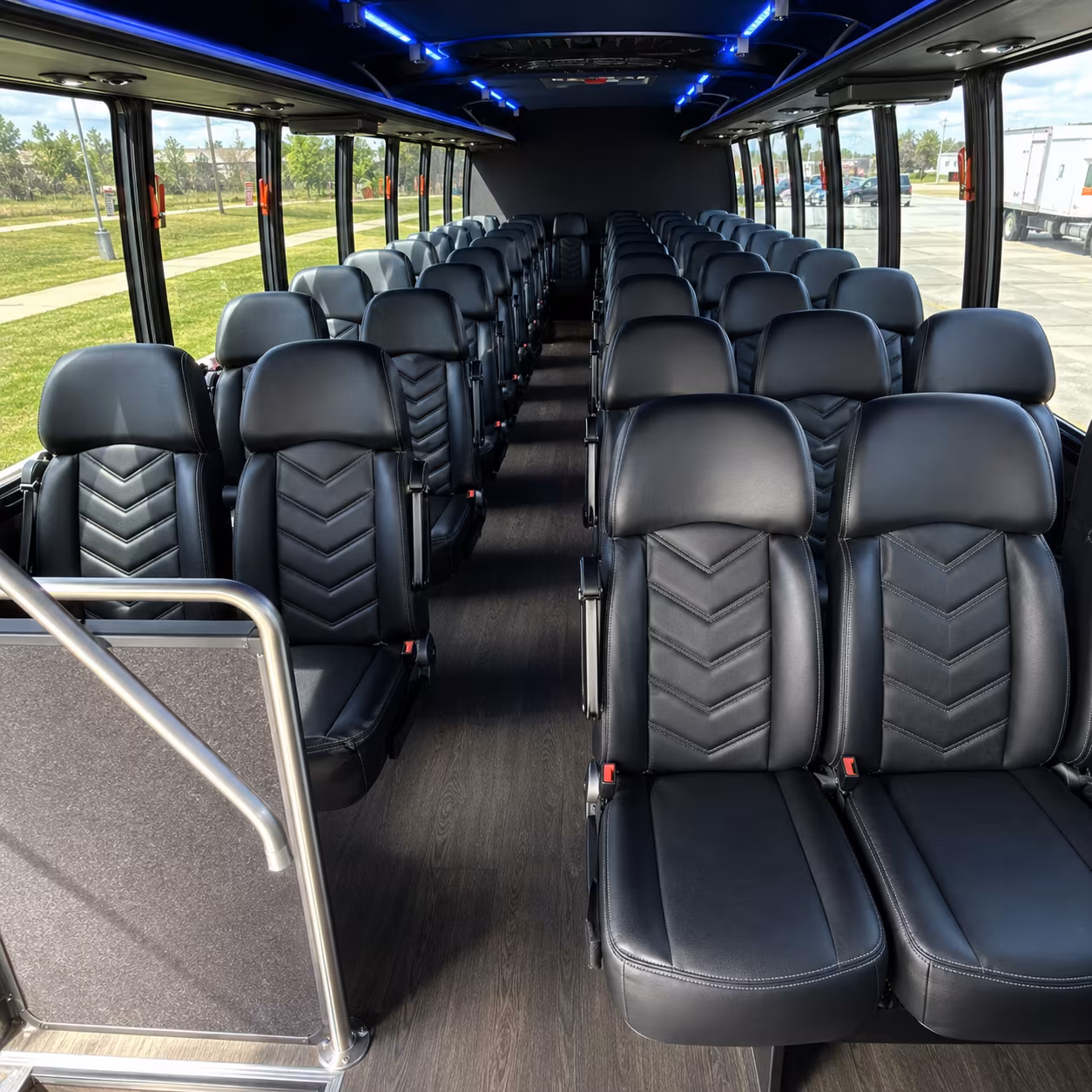 cheyenne 25 passenger minibus inside