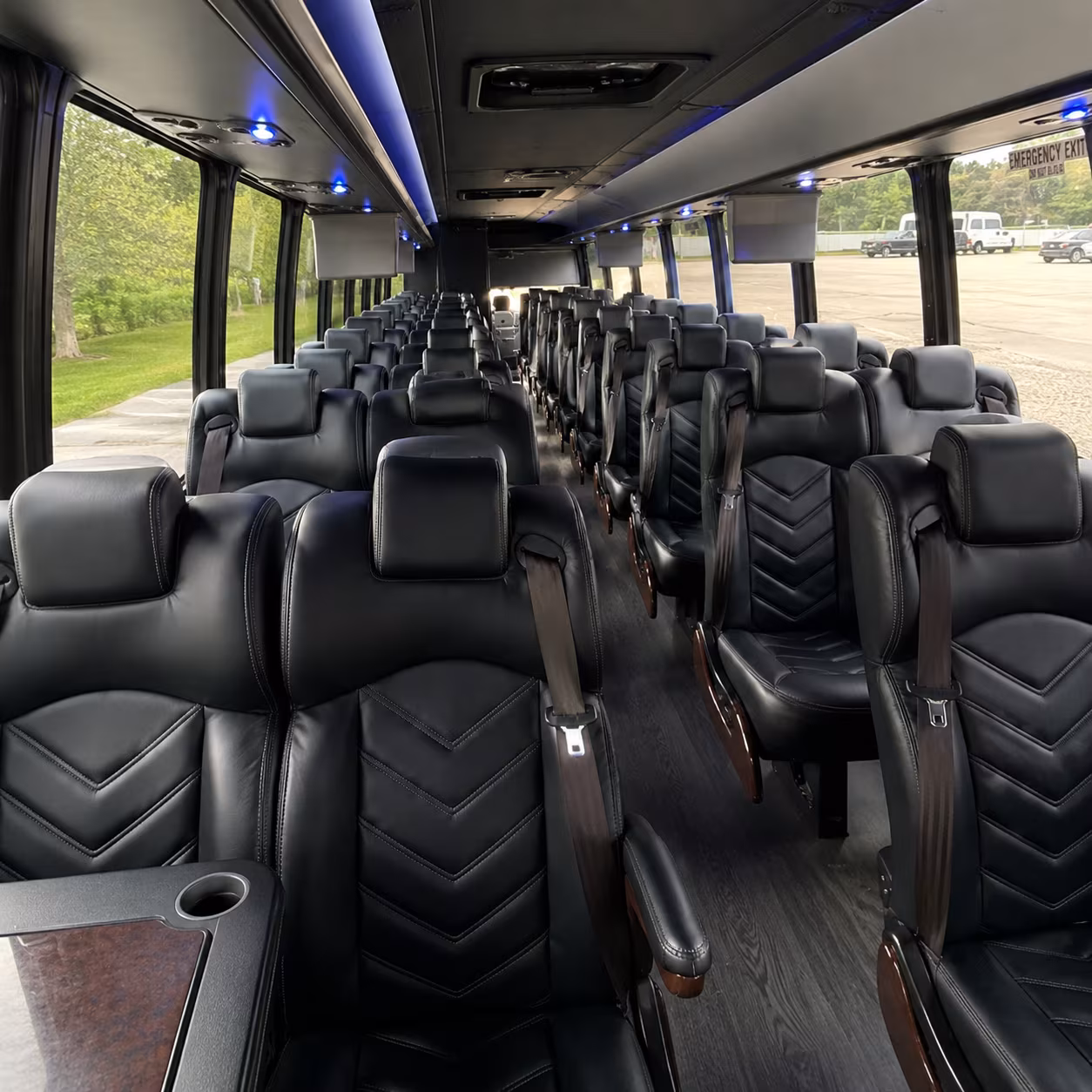 cheyenne 25 passenger minibus interior