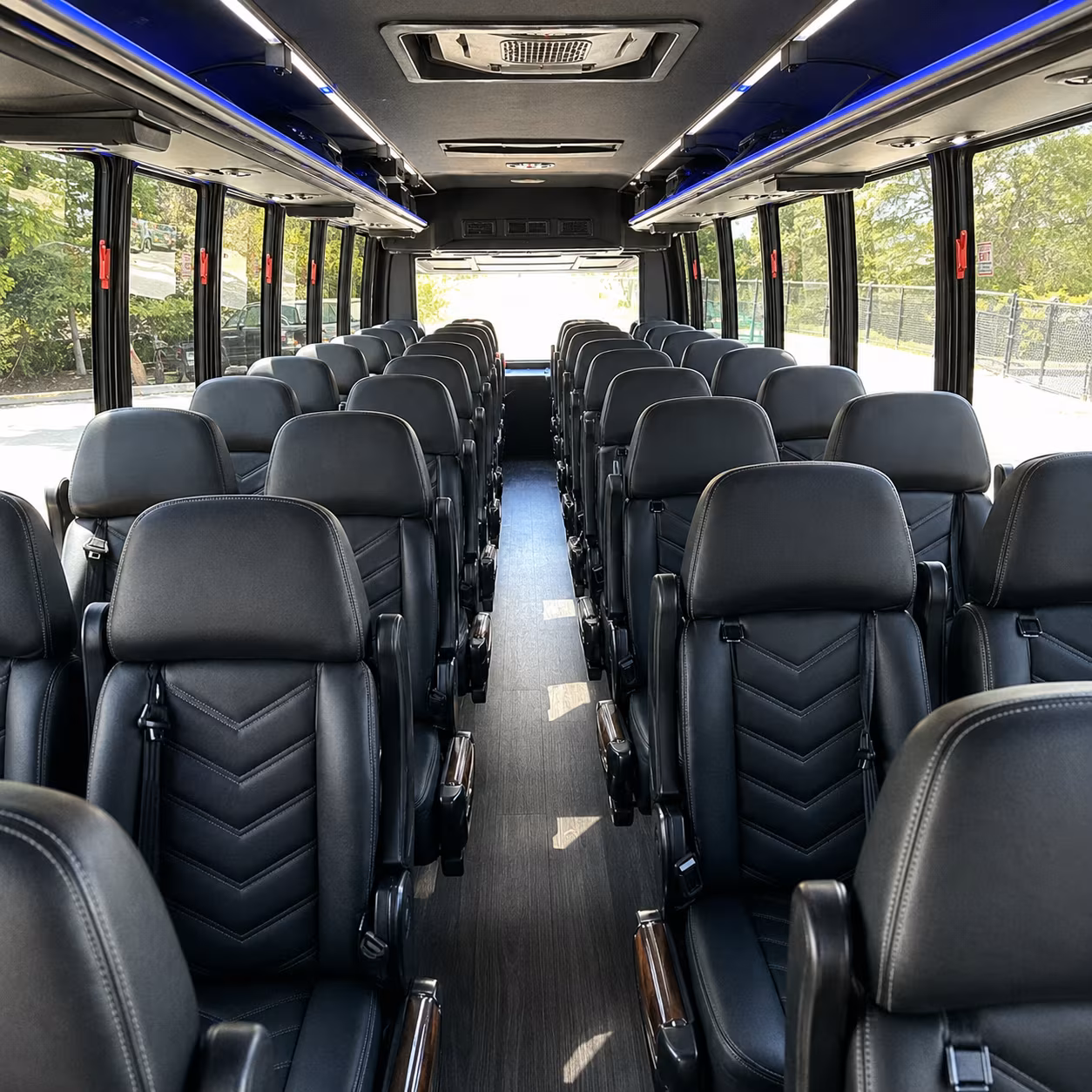 cheyenne 30 passenger minibus inside