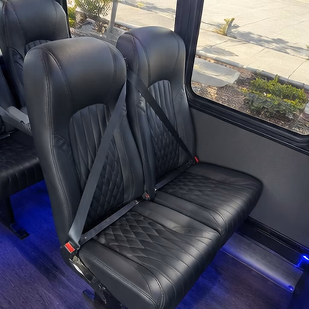 cheyenne 30 passenger minibus interior