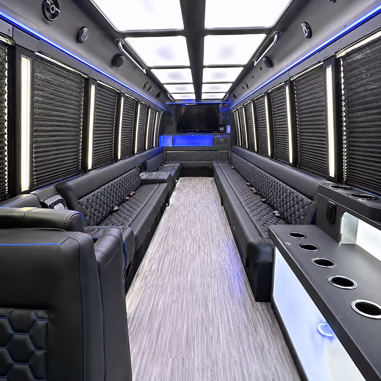 cheyenne party bus inside