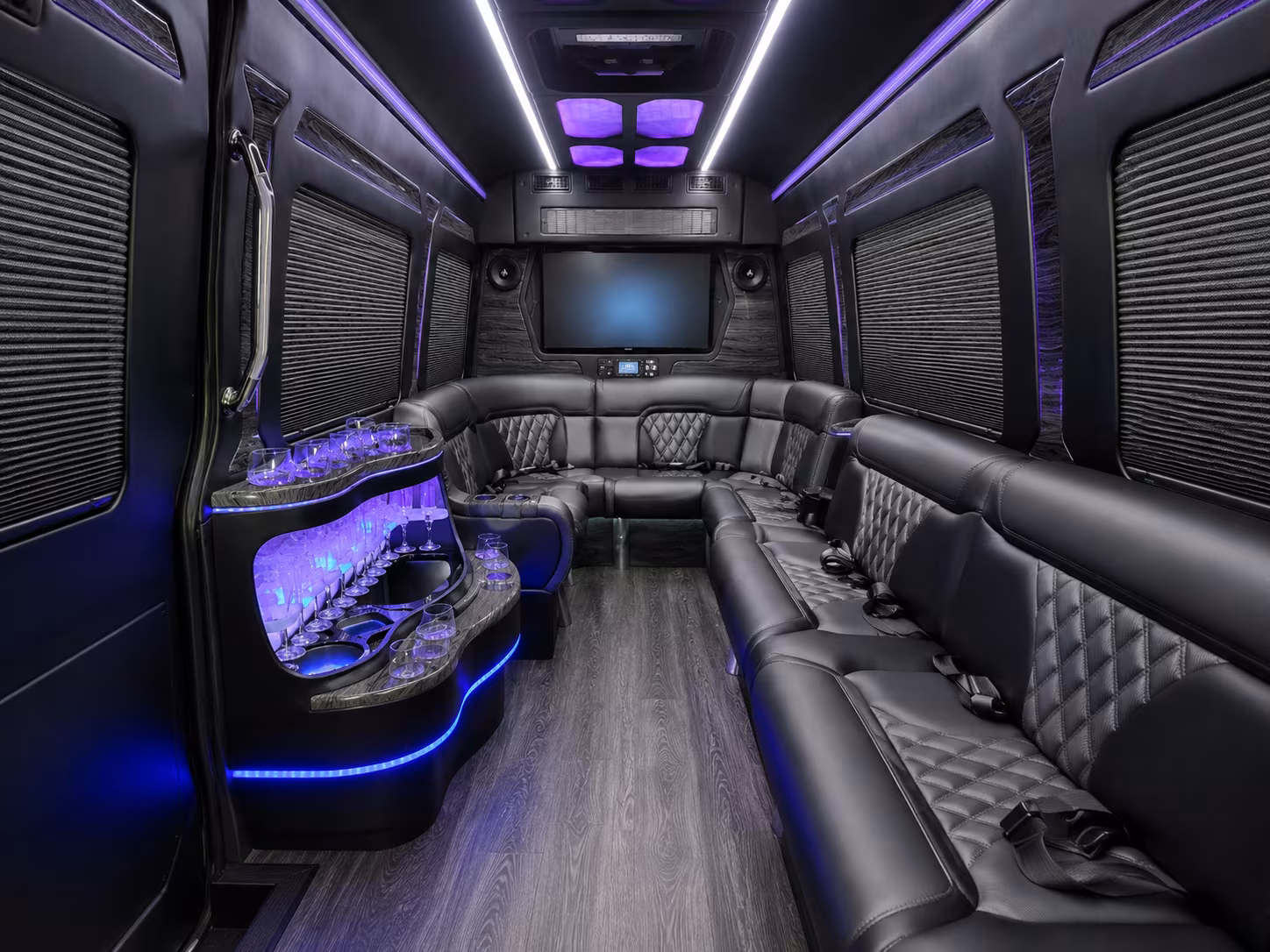 cheyenne sprinter limousine interior