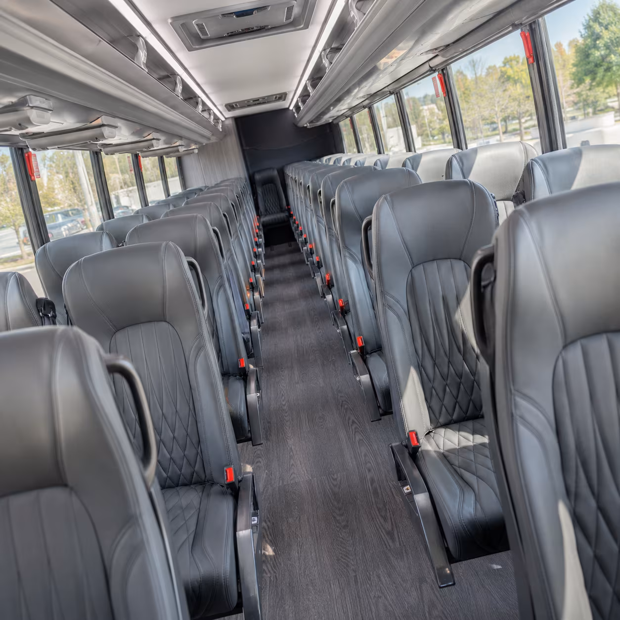 cheyenne wedding transportation onboard seating