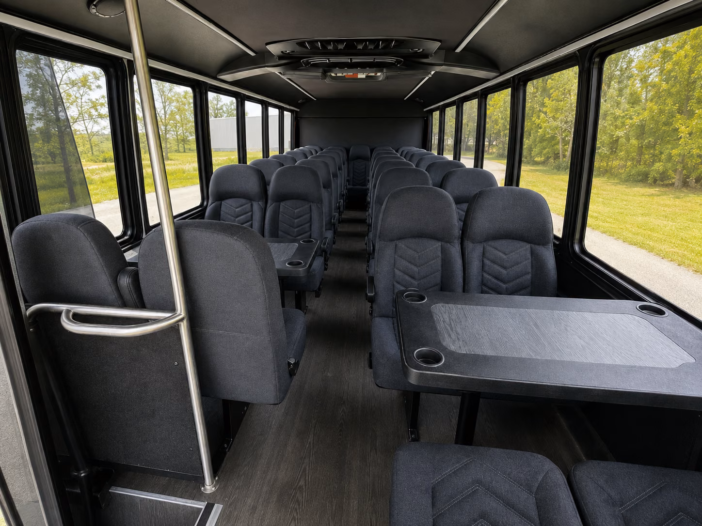 shuttle buses for cheyenne wedding guests between hotels and venues